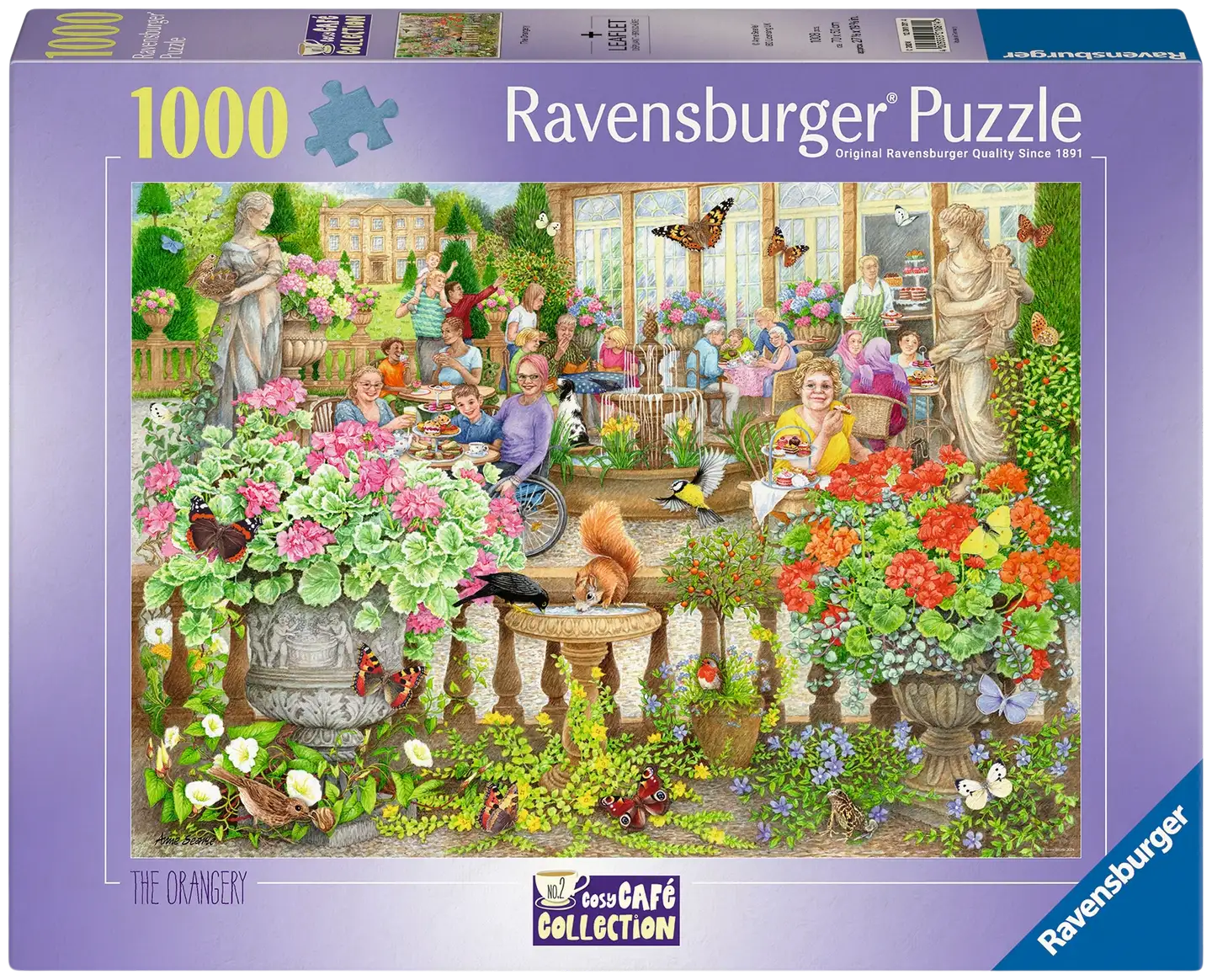 Ravensburger palapeli 1000 palaa, erilaisia - 6