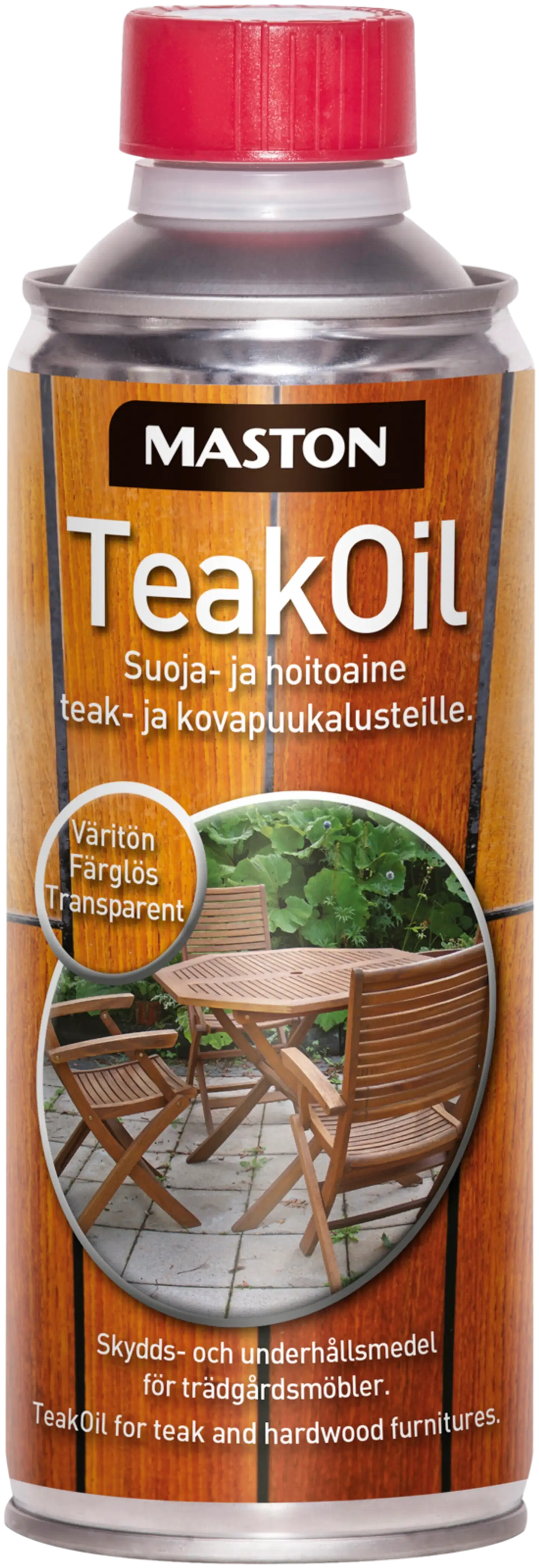 Maston puunhoitoöljy TeakOil 450 ml väritön