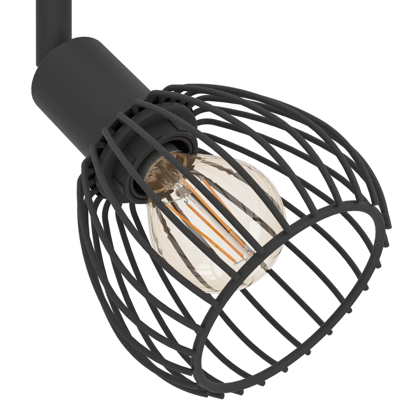 EGLO kattospotti 4-os. Sonnino E14 musta - 3