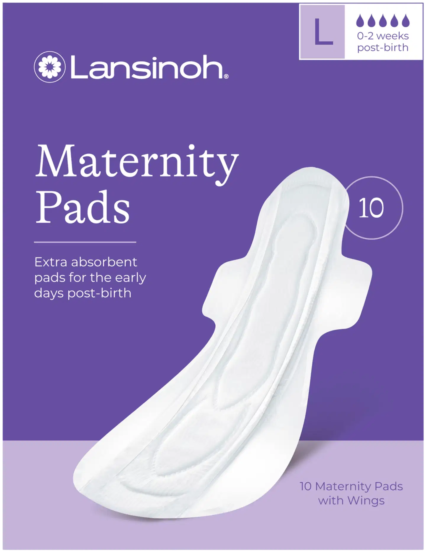 Lansinoh Maternity Pads Äitiyssiteet 10kpl - 1