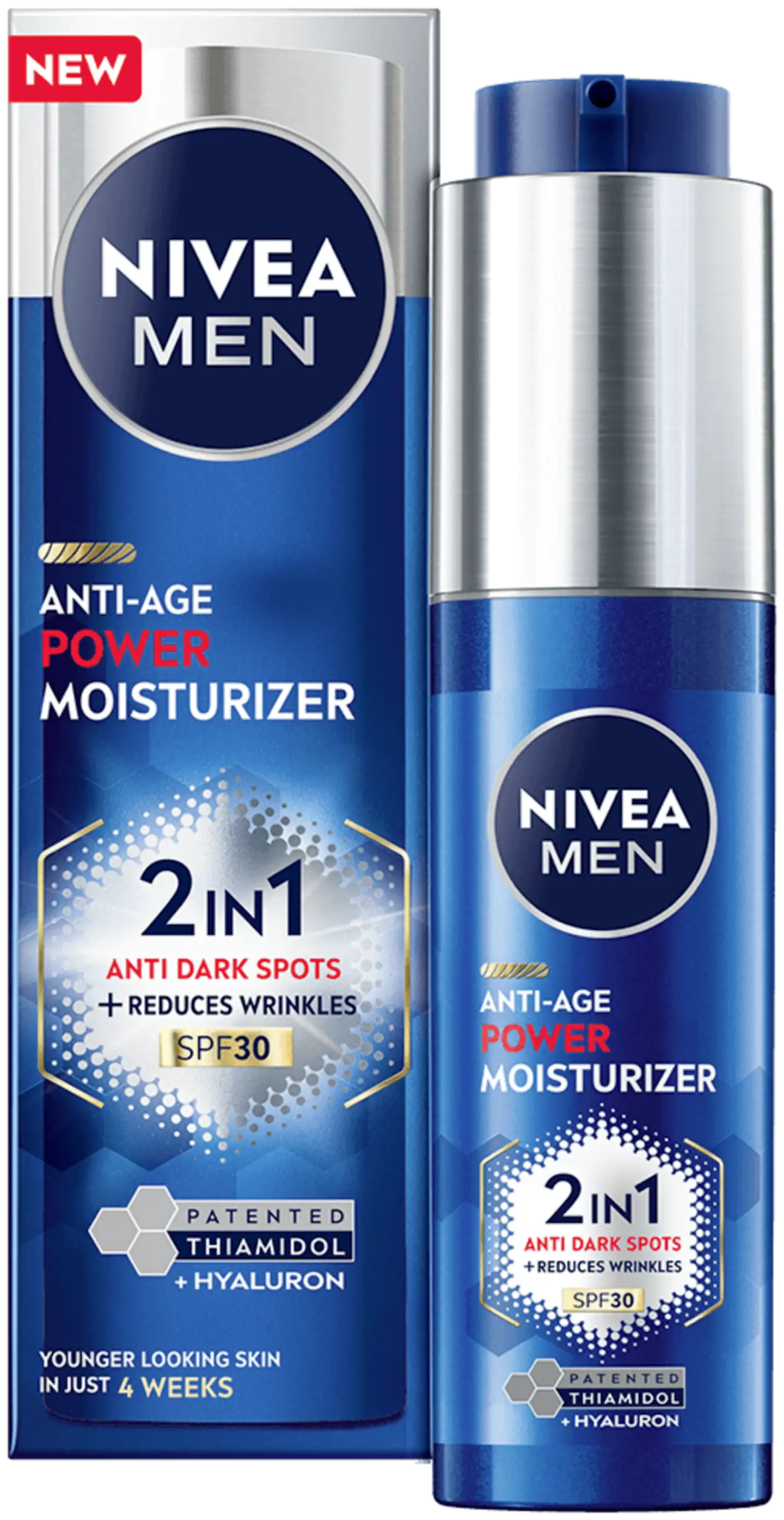 NIVEA MEN 50ml Anti-Age 2in1 Power Moisturizer -kasvovoide - 3