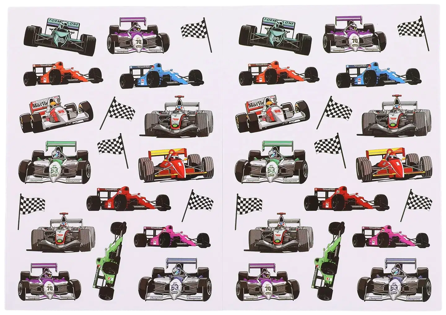 Tarra-arkki Formula-auto HR50 2 arkkia - 2