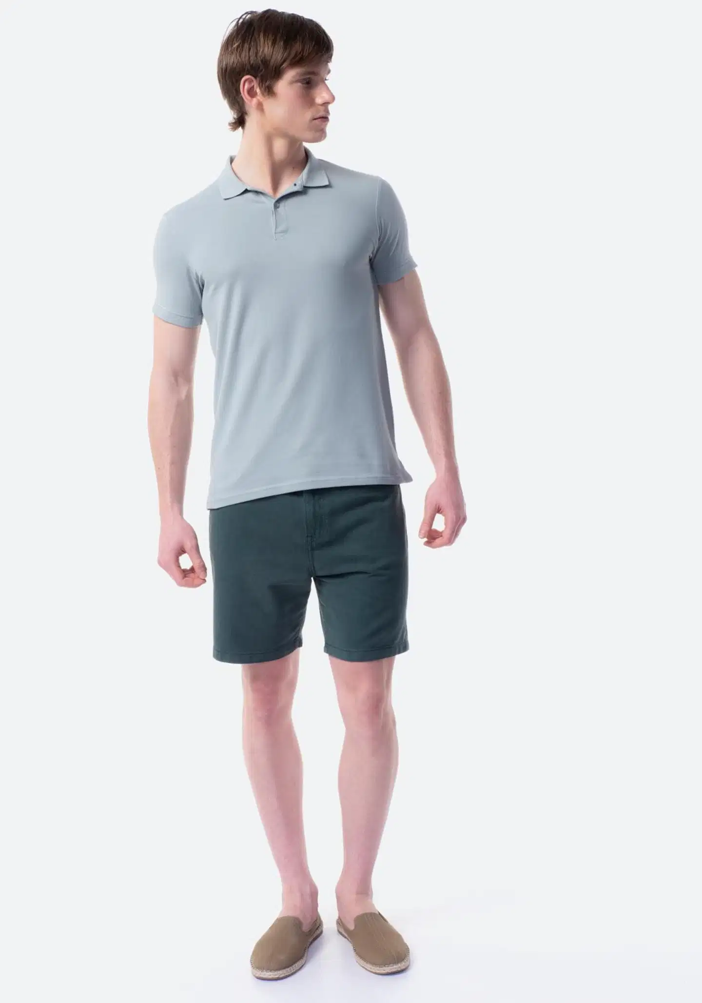 TEX miesten pikeepaita Slim I275233 - NUDE - 4