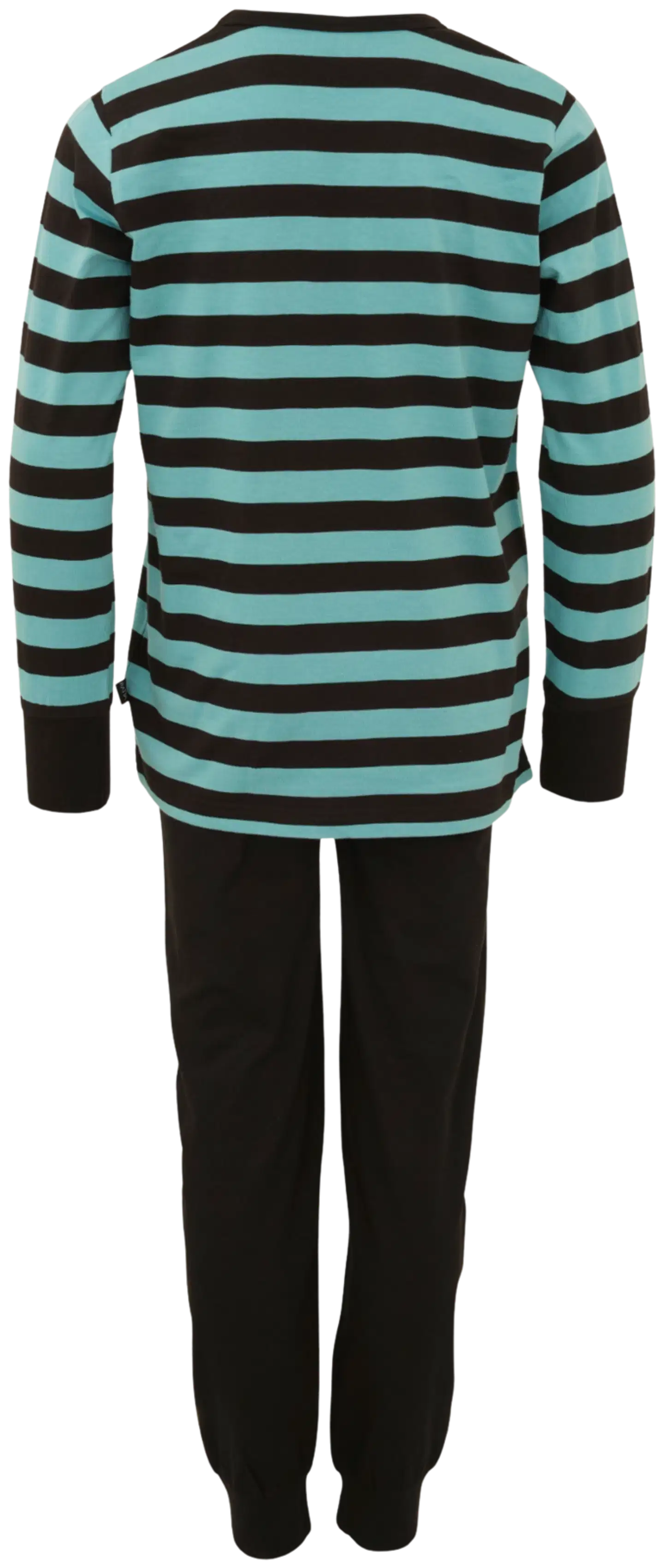 RATIA® lasten pyjama, K325120072 - petrolinsininen/musta - 2