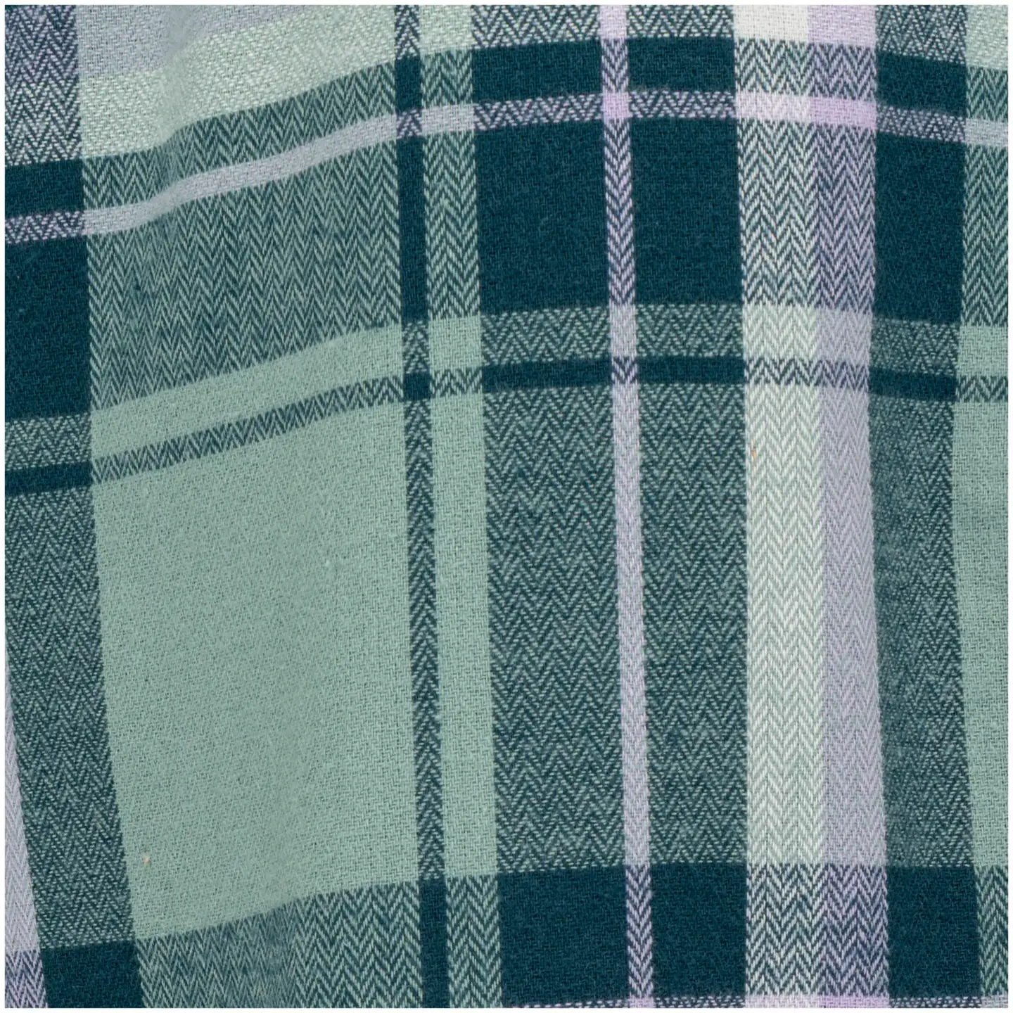 Actuelle naisten flanellipyjama 212A382517 - Lsvender/Green check - 3