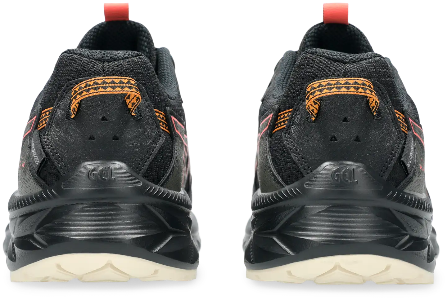 ASICS naisten polkujuoksukengät GEL-Venture 10 Waterproof - black/brown stone - 7