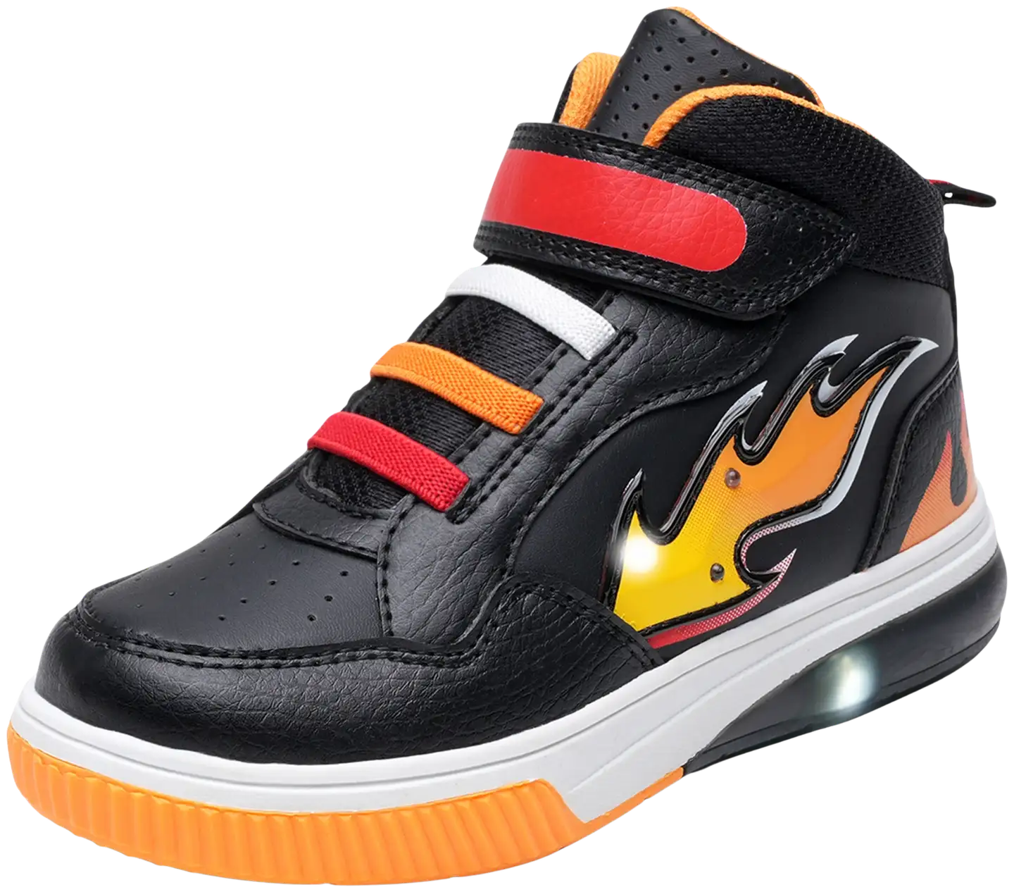 Dinsko lasten vilkkulenkkarit Jona M 344329 - black multicolored - 2