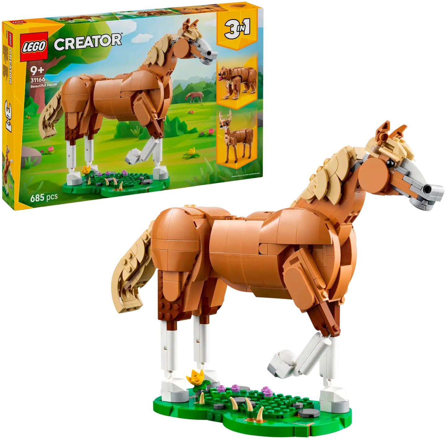 LEGO Creator 31166 Kaunis hevonen - 1