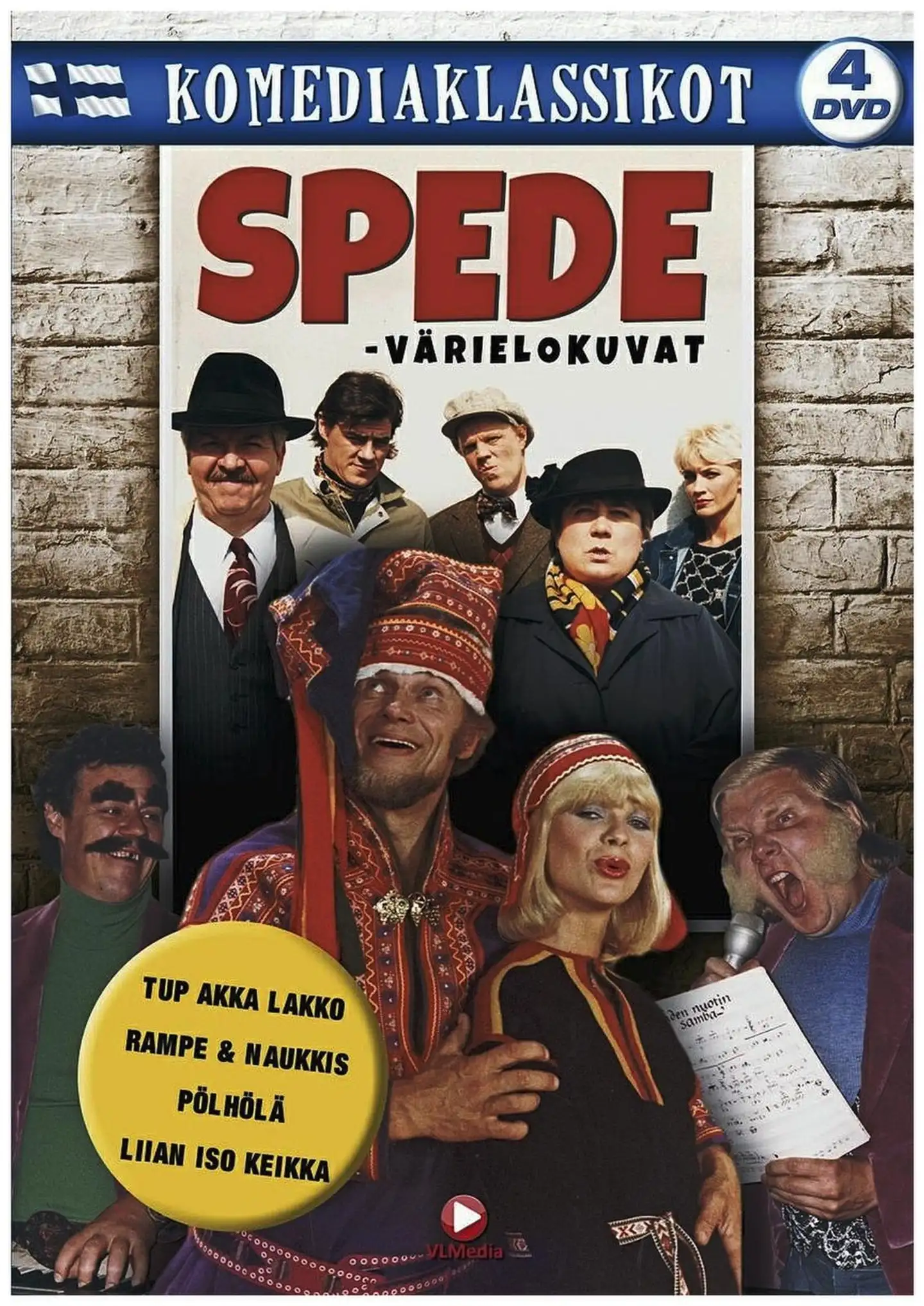 Komediaklassikot - Speden parhaat värielokuvat 4DVD