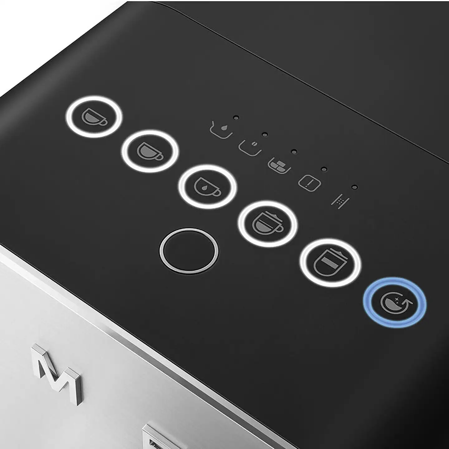 Smeg kahviautomaatti maitokannulla musta BCC13BLMEU - 5