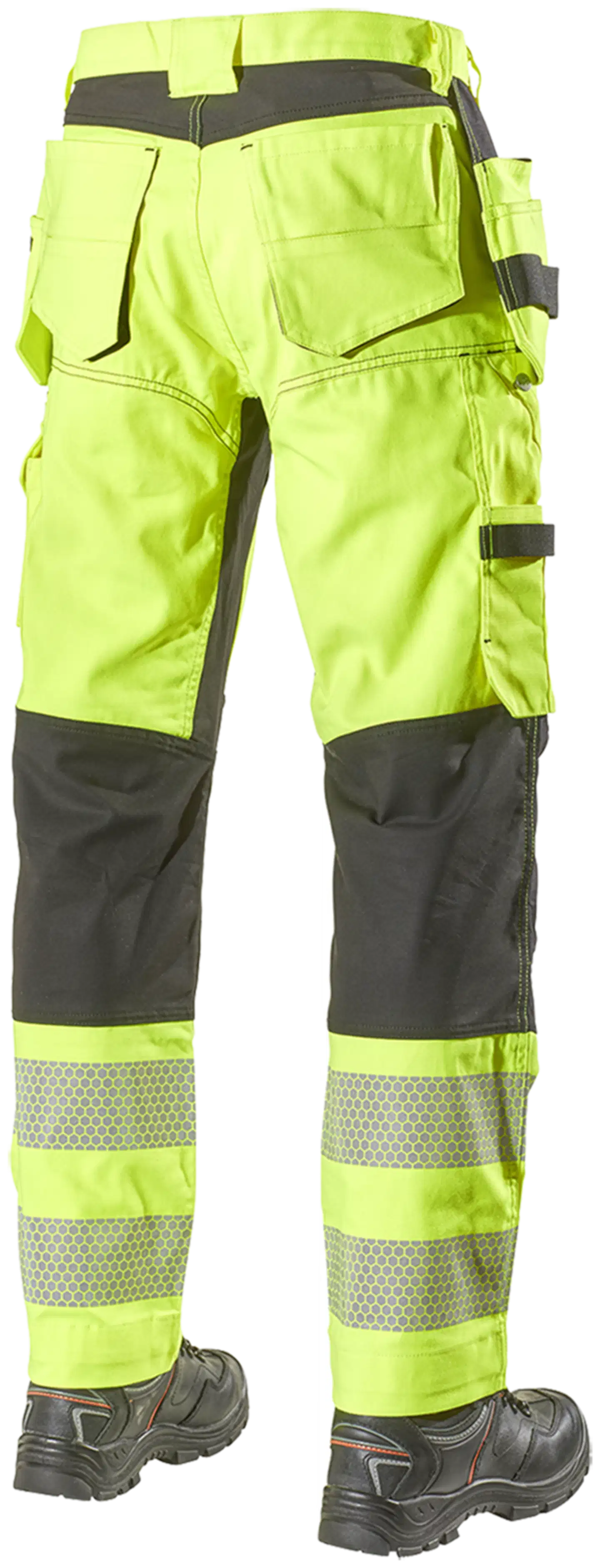 L.brador työhousut 1075pb heavy - kelta/musta - 2