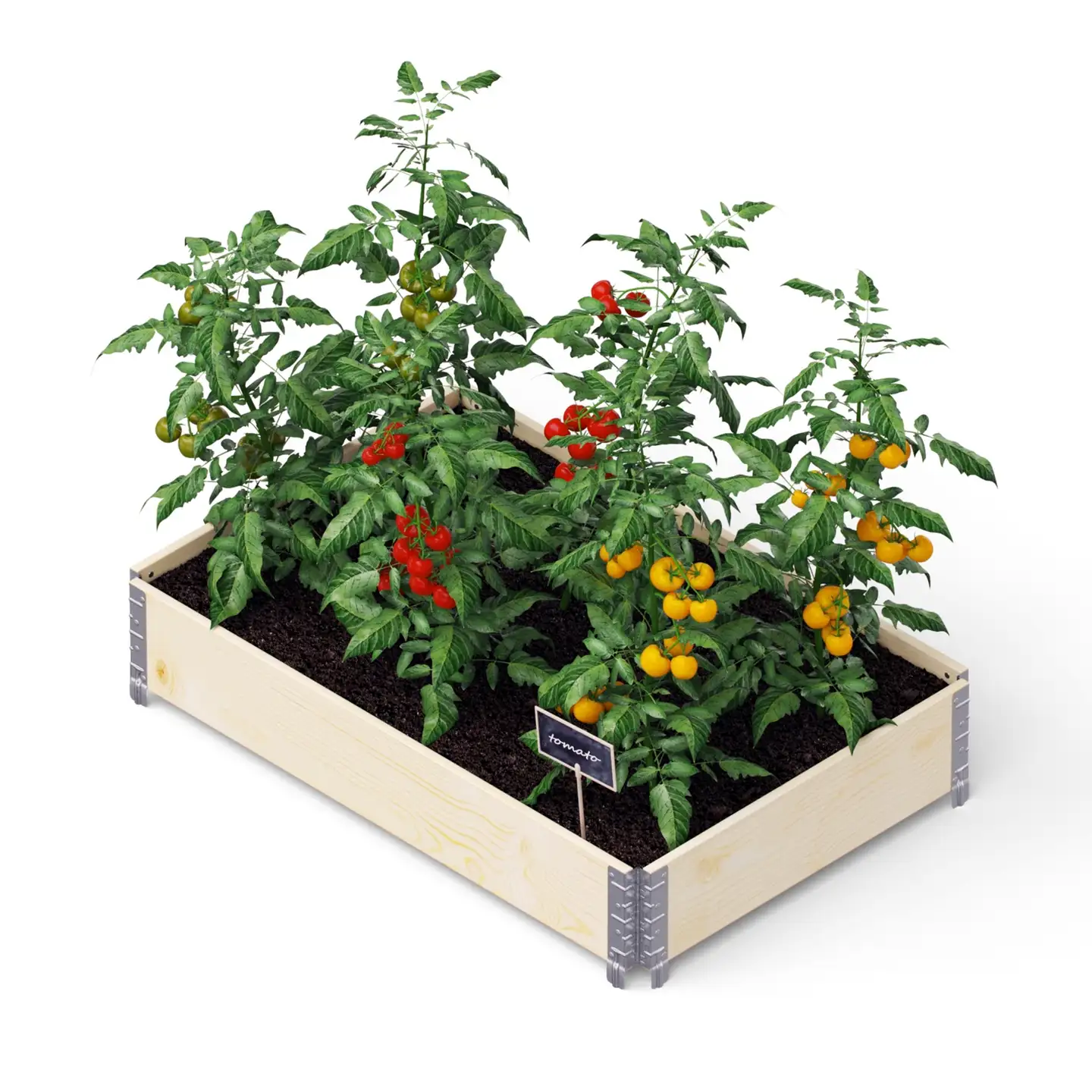 Kronus Upyard GardenBox ECO 120 x 80 cm puunvärinen - 4