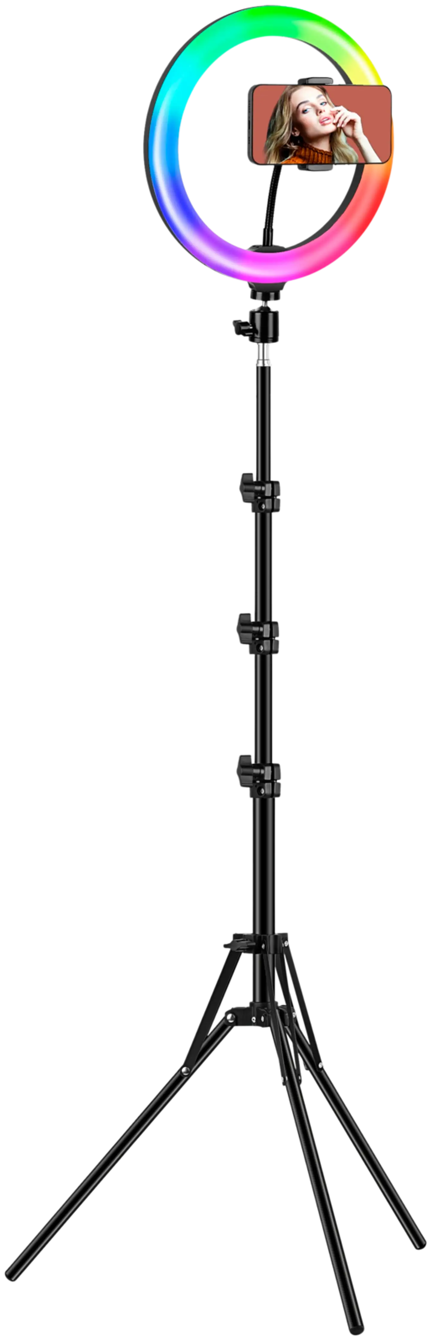 Rengasvalo 26 cm säädettävällä jalalla - 2