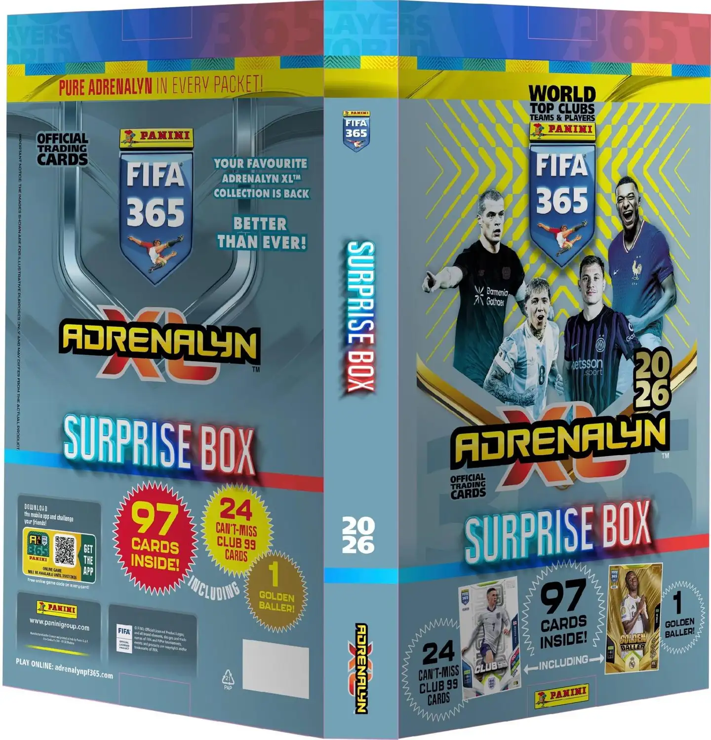 Panini Fifa 365 Adrenalyn XL 2026 Advent Calendar Surprise Box keräilykortit