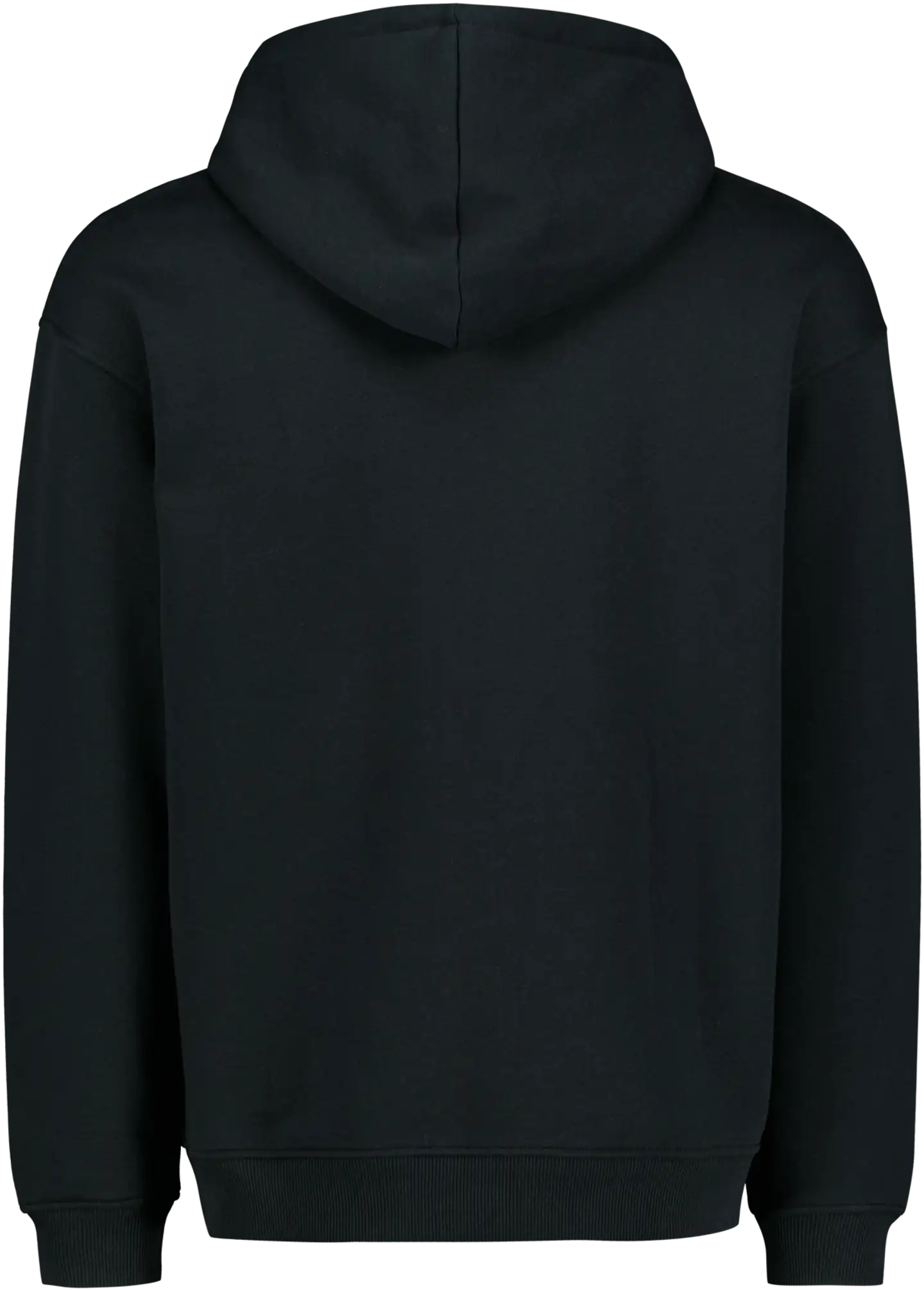 WKLY. miesten collegehuppari basic oversize fit 195W312405 - BLACK - 2