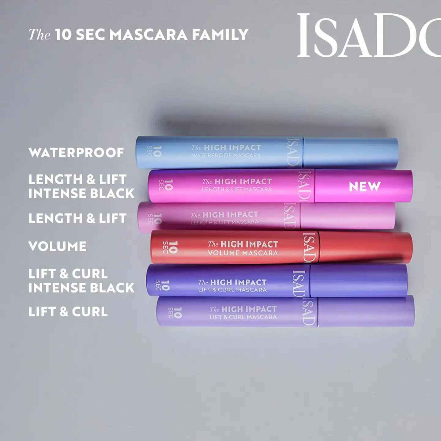 Isadora The 10 sec High Impact Volume Mascara 01 Black 9 ml - 7