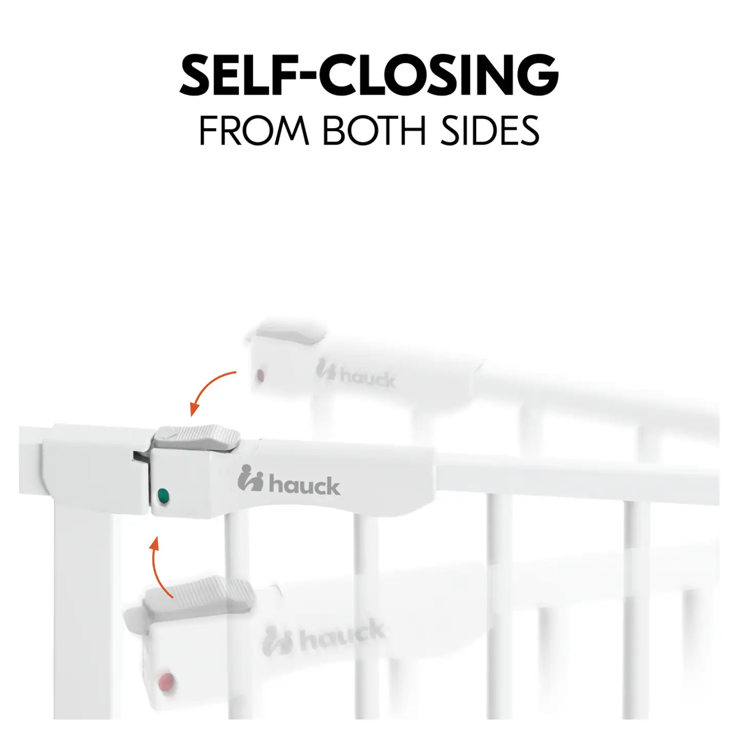 Hauck turvaportti Clear Step Autoclose 2 Set - 8