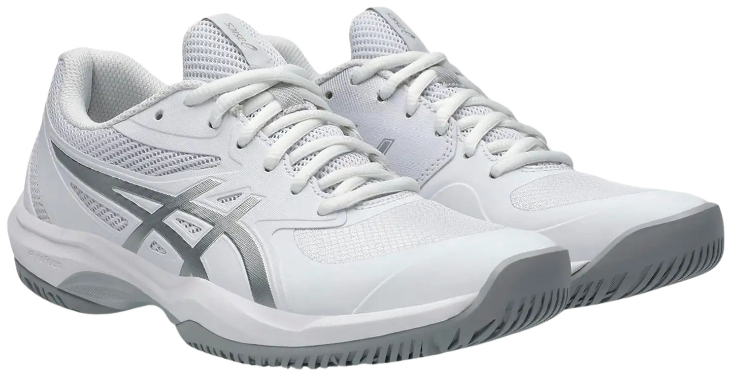 ASICS naisten tenniskengät Game FF - WHITE/PURE SILVER - 1