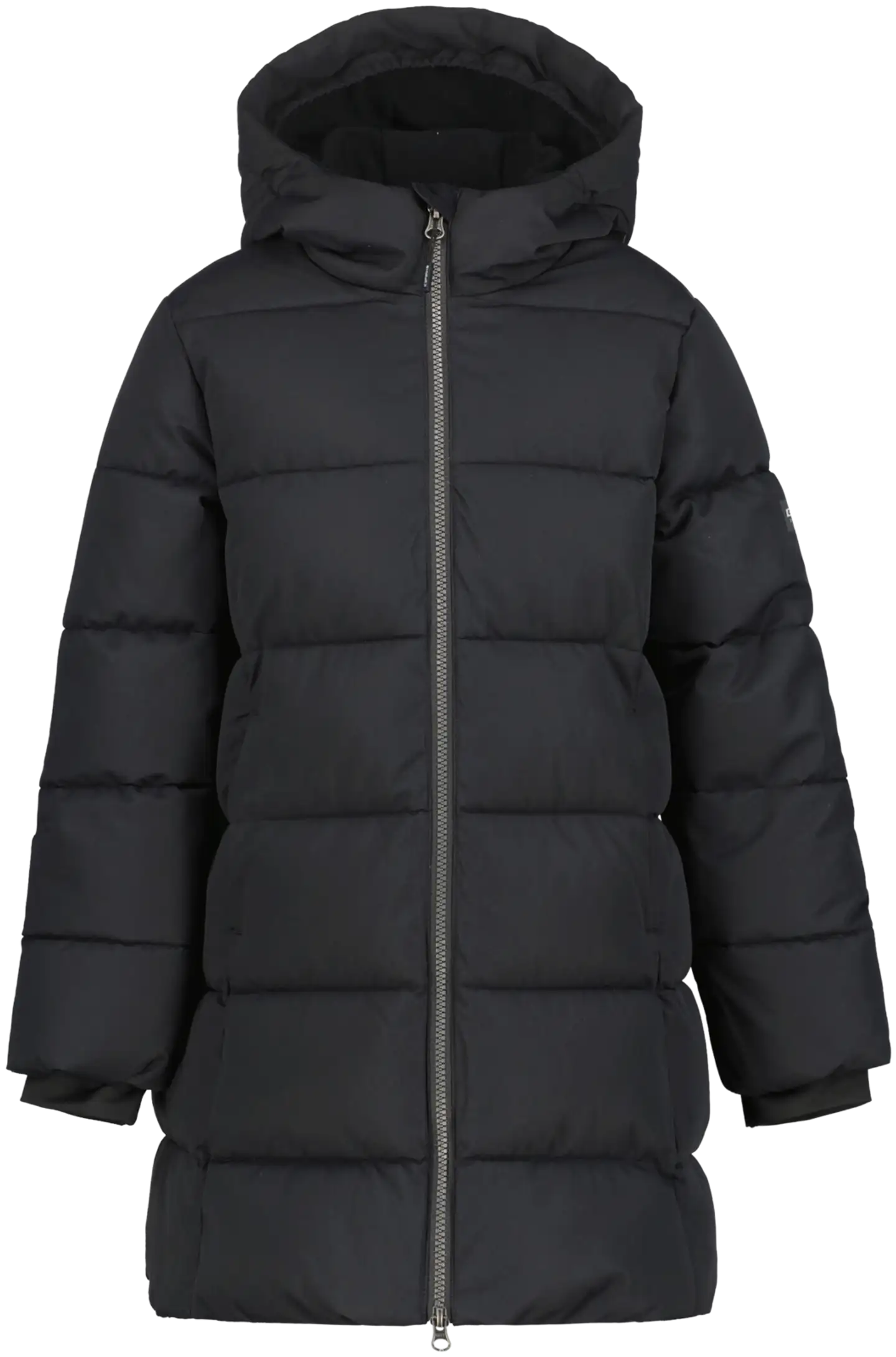 Icepeak nuorten pidempi toppatakki downlook Keystone - MUSTA - 1