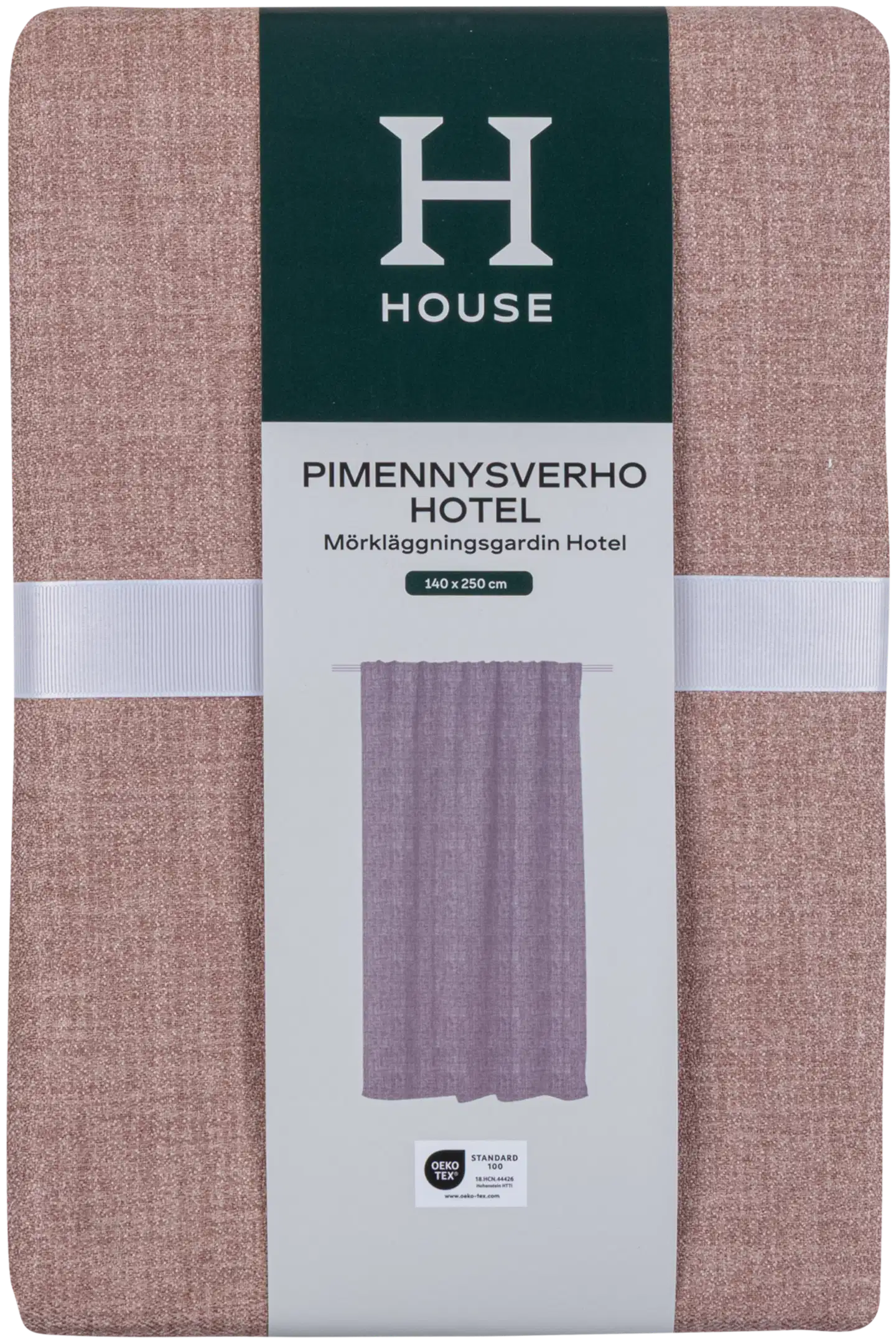 House pimennysverho Hotel 140 x 250 cm rose - 2