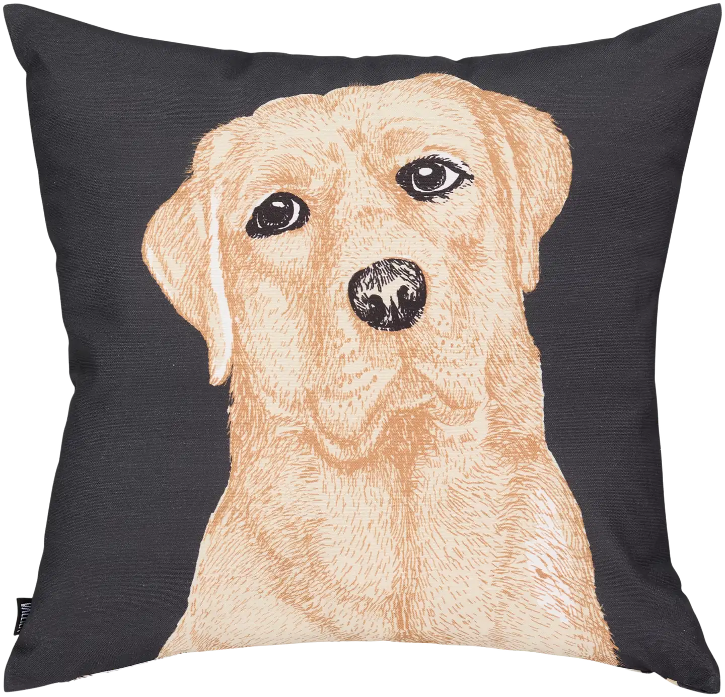 Vallila koristetyynynpäällinen Ystävykset 43x43 cm tumman harmaa - 2