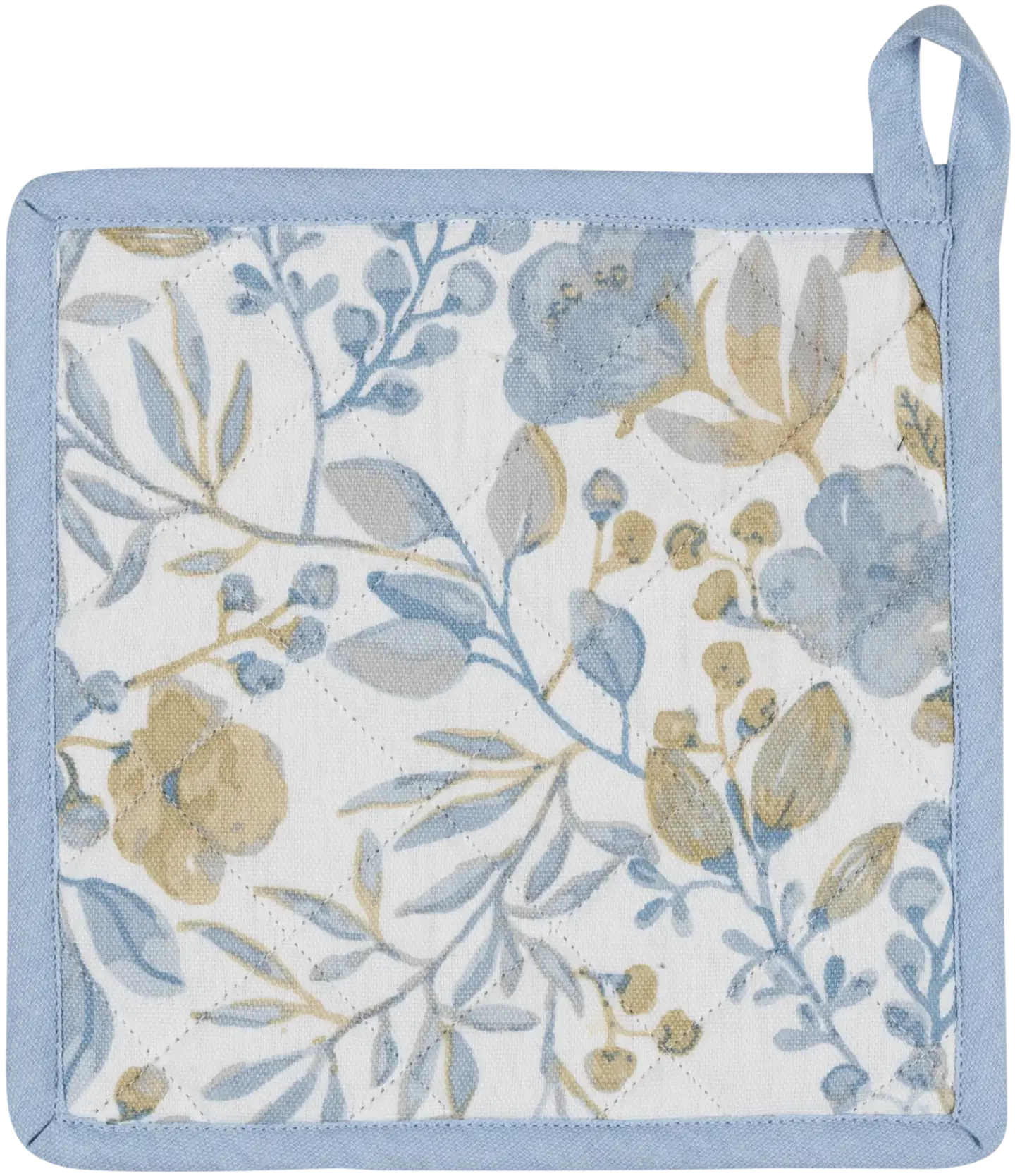 House patalappu Florals 22x22 cm vaaleansininen