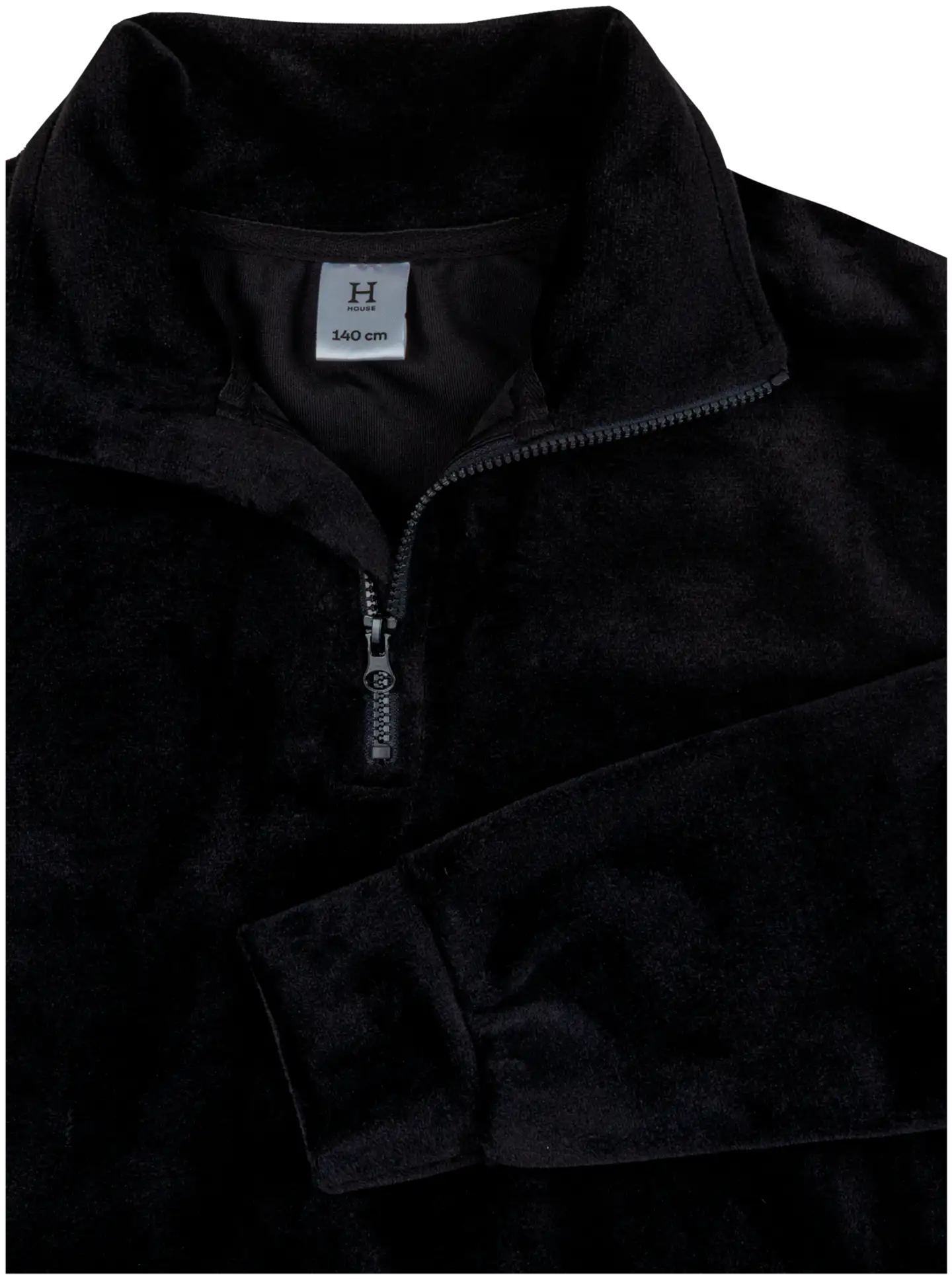 House nuorten collegepusero velour 23TH342522 - BLACK - 3