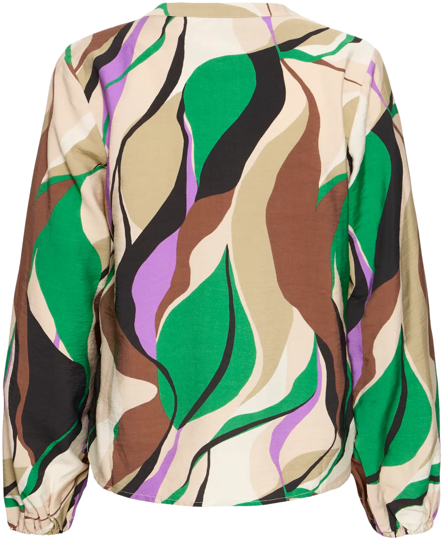 B.young naisten pusero Byibine - ABSTRACT LEAVES LAVENDER - 2