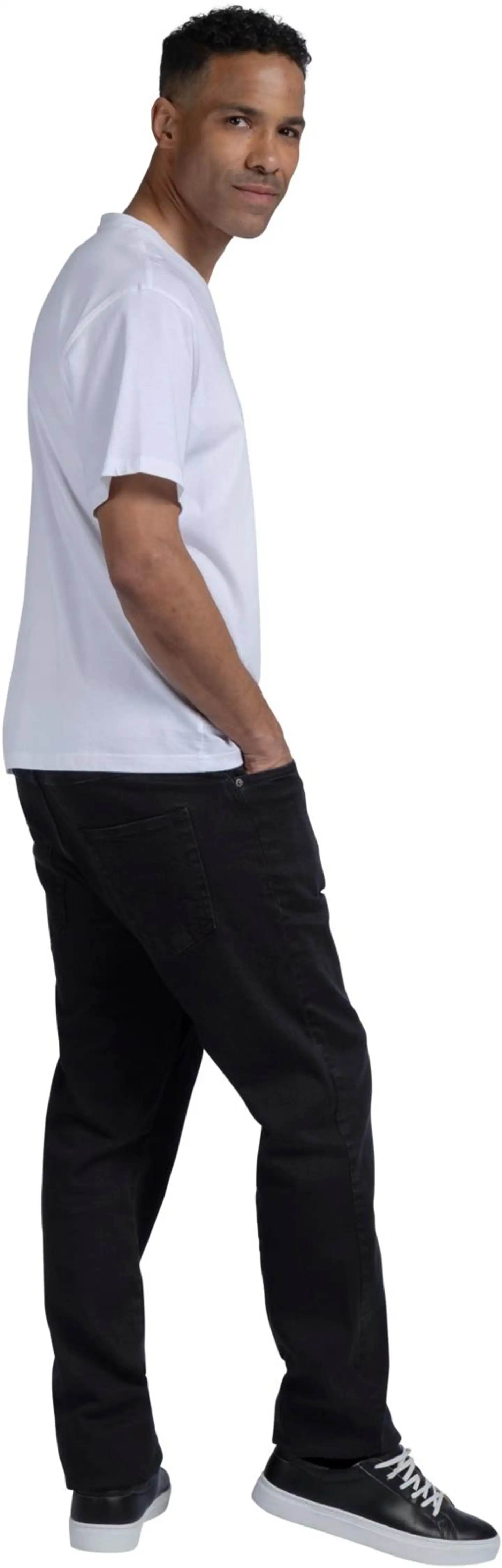 House miesten suorat farkut 202HNOSD1 - black denim - 4