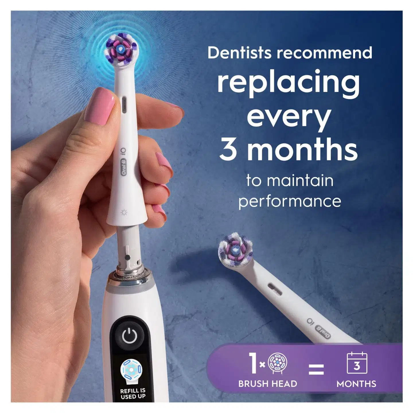 Oral-B iO Radiant White vaihtoharjat 6kpl - 9