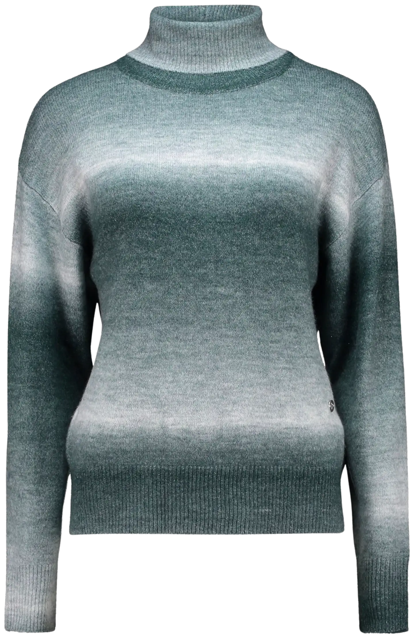 Zabaione naisten neule Yl44a - teal mel - 1