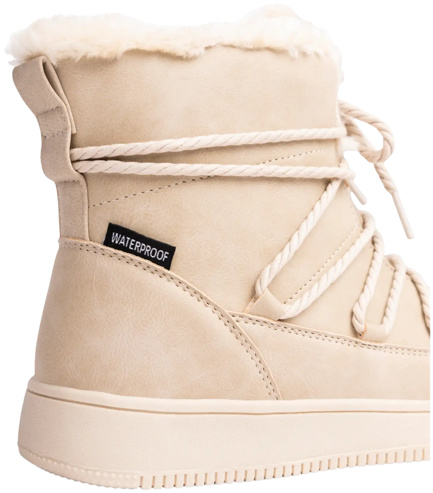 Lejon lasten vedenpitävät talvikengät Bailey - BEIGE - 4