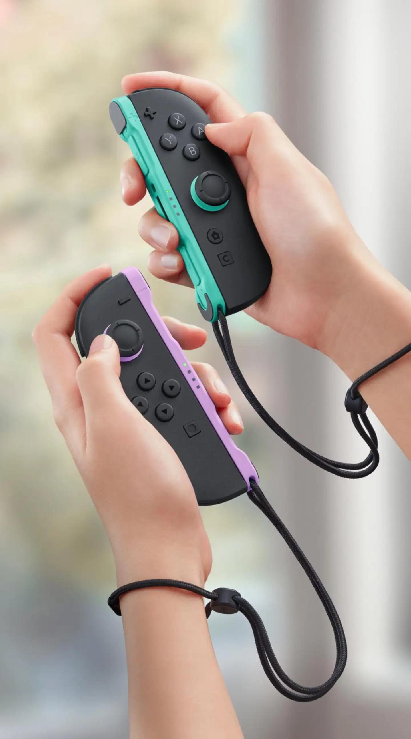 Nintendo Switch 2 Joy-Con 2 peliohjaimet purppura/vihreä - 8