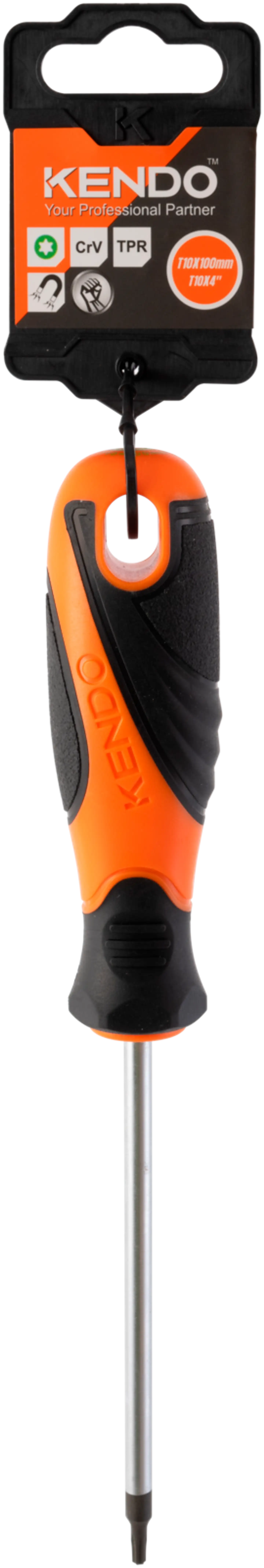 Kendo torx-ruuvimeisseli t10 × 100 mm / 4" - 1