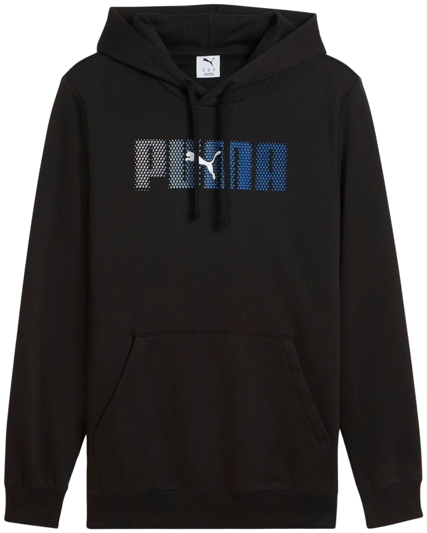 Puma miesten huppari Ess Logo Lab Fl - PUMA Black