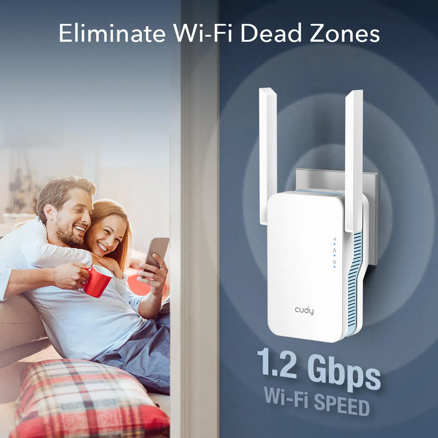 Cudy toistin RE1200 - 9