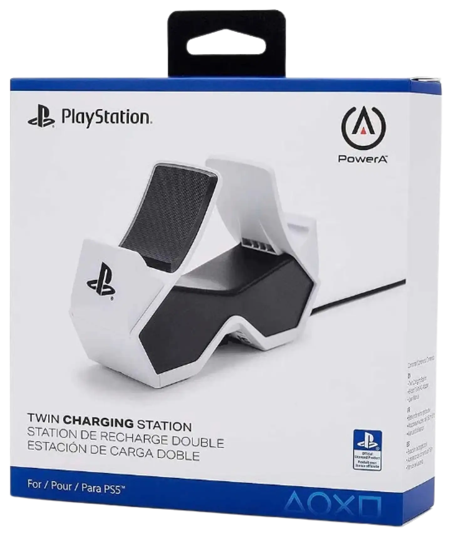 PowerA Twin Charging Station lataustelakka ohjaimille, PlayStation 5 - 2