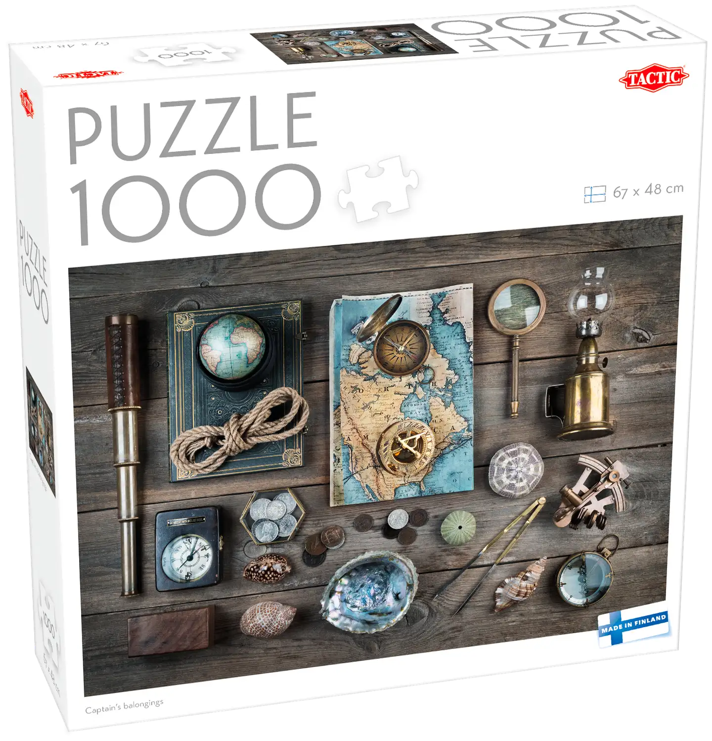 Tactic palapeli Captain's belongings 1000 palaa - 1