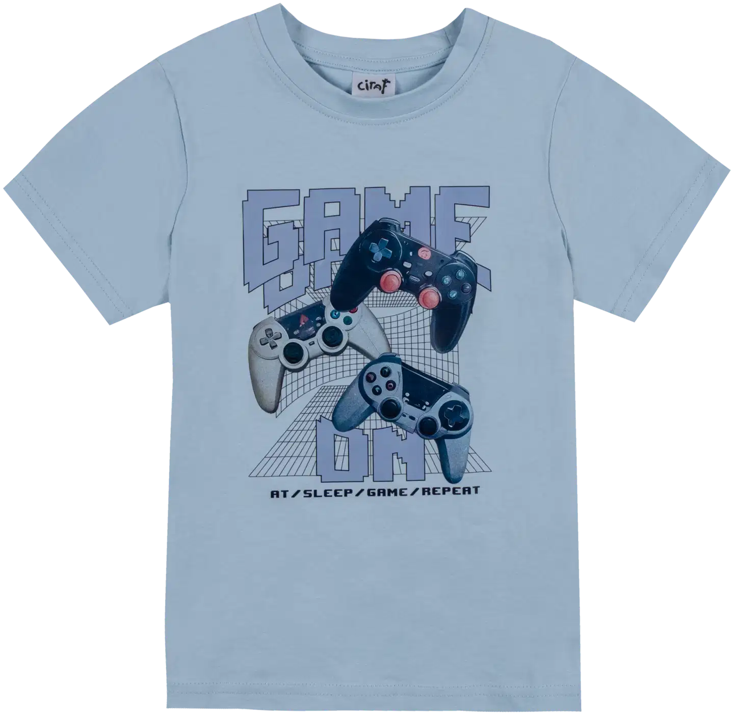 Ciraf lasten t-paita e-game 25PC261610 - Blue - 1