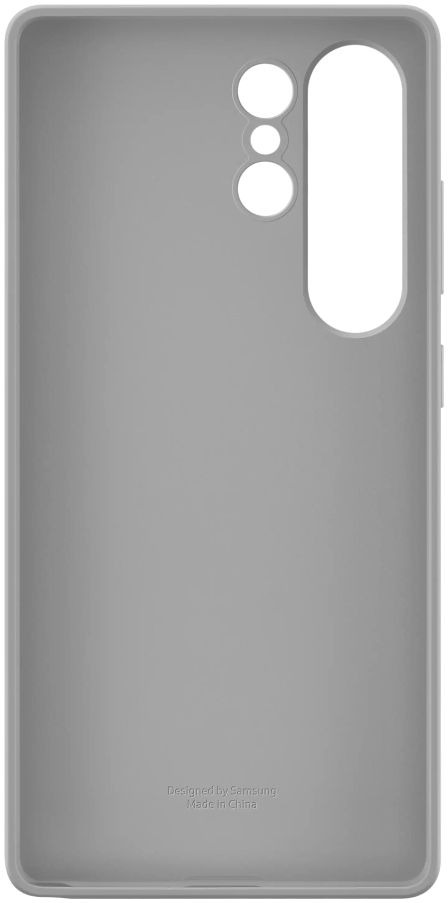 Samsung s25 suojakuori ultra silicone case gray - 5