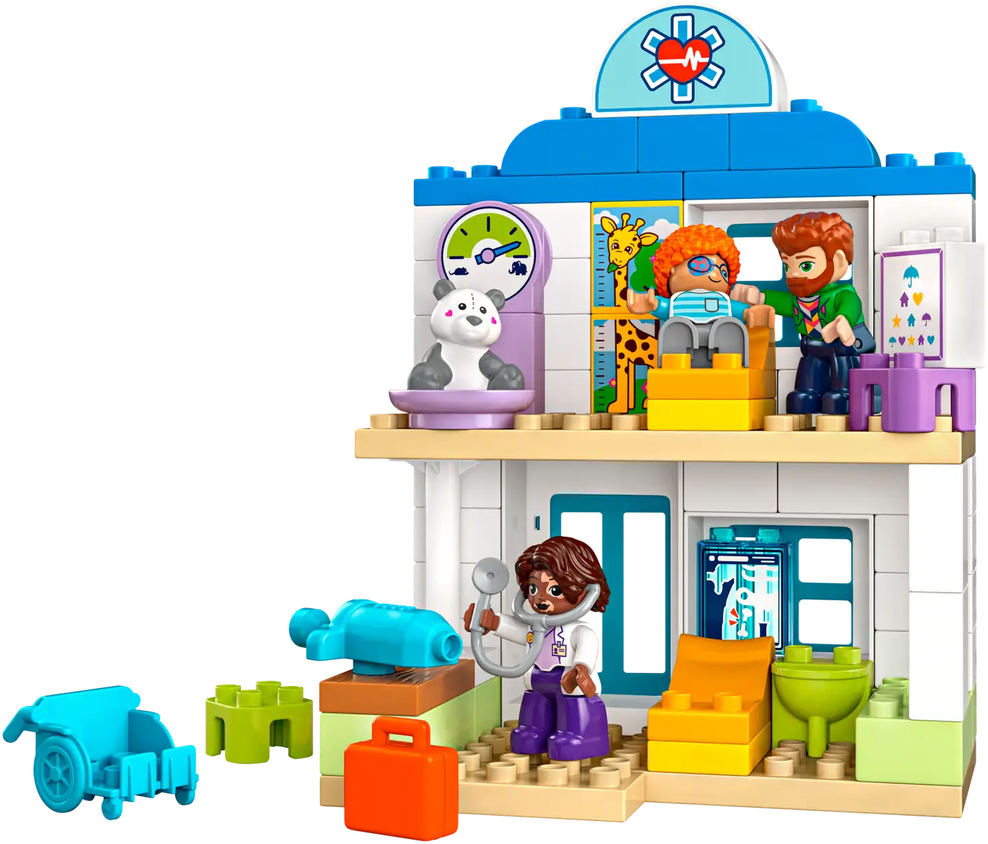 LEGO® DUPLO Town 10449 Ensimmäinen kerta: Lääkärissä - 4