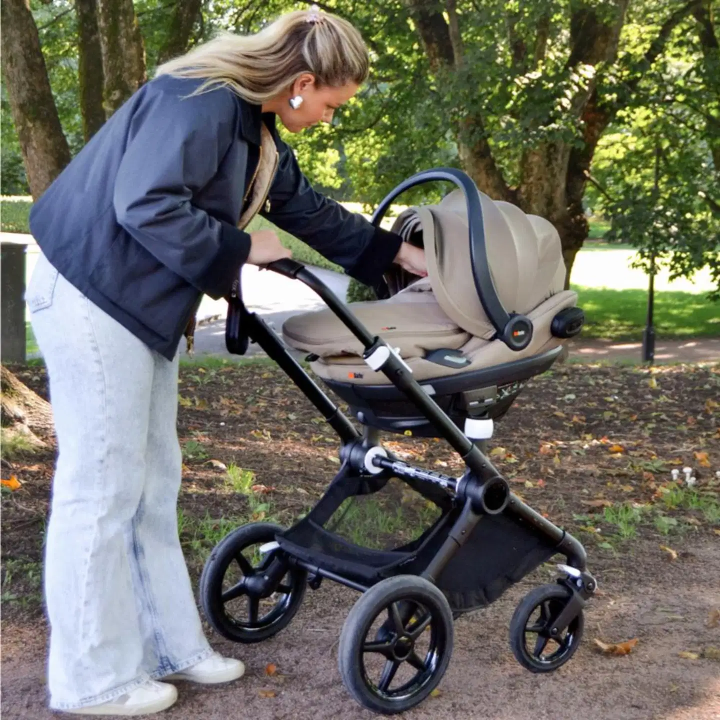 BeSafe sääsuoja turvakaukaloon beige - 7