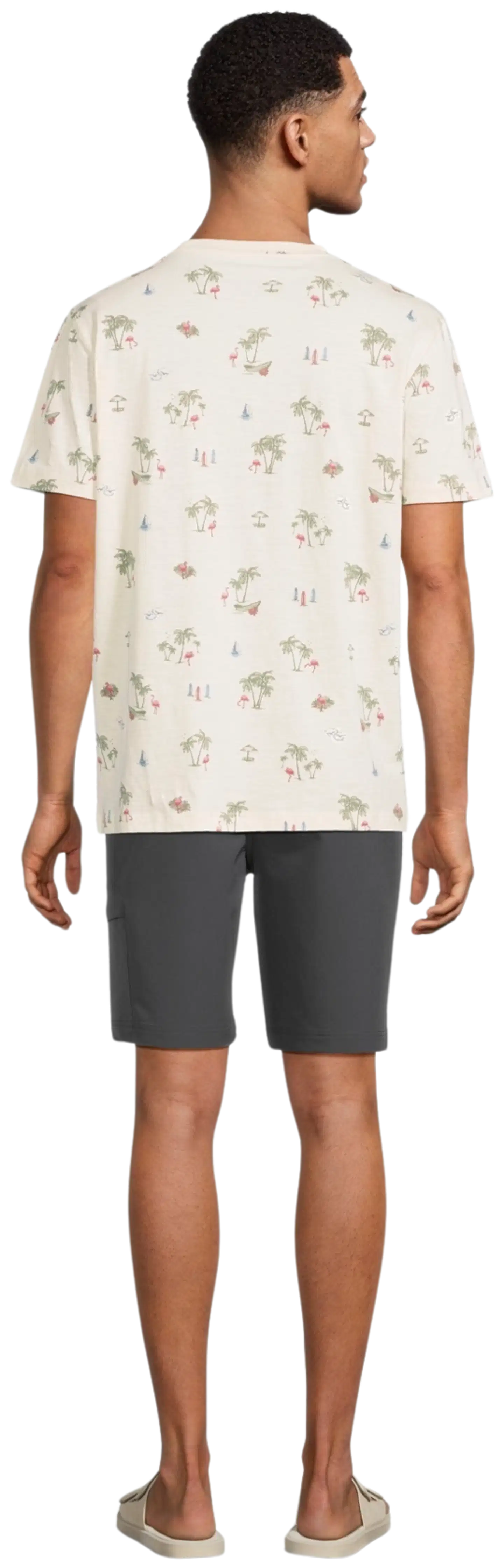 TEX miesten t-paita I275390 - BEIGE - 3
