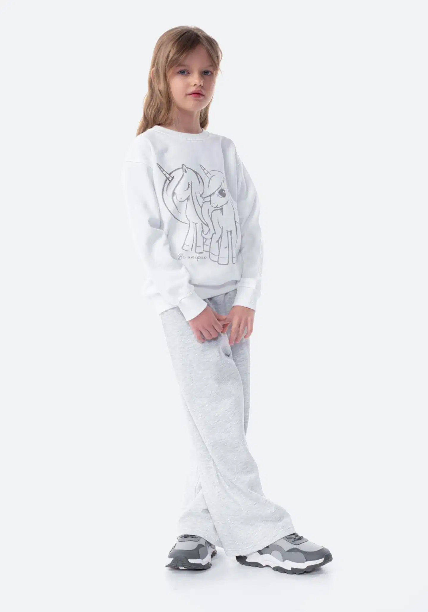 Tex lasten collegehousut - GREY CHINE LIGHT - 5