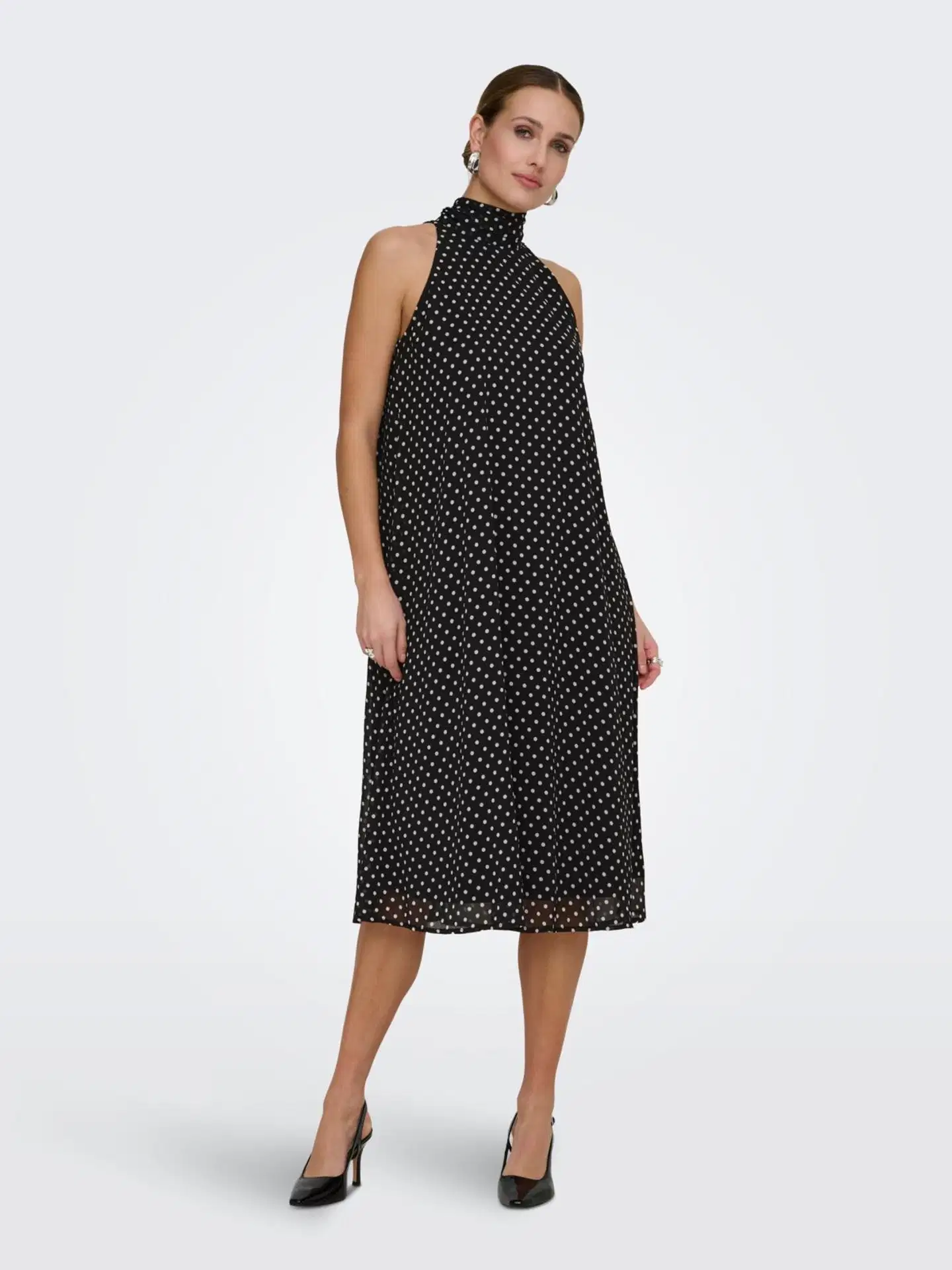 JDY naisten mekko Jdypolka - BLACK - 3