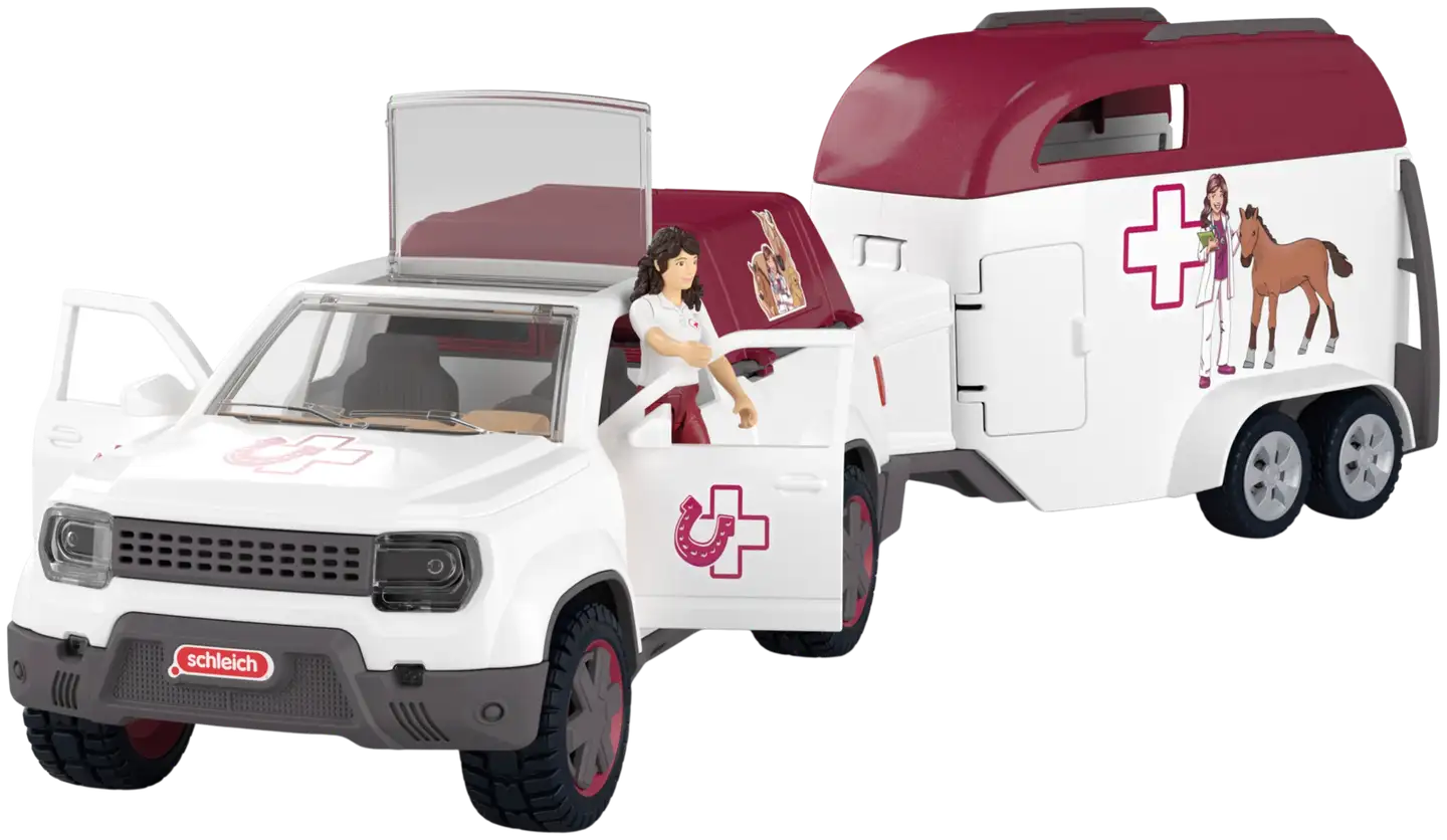 Schleich Liikkuva eläinlääkäri ja vaunu - 2