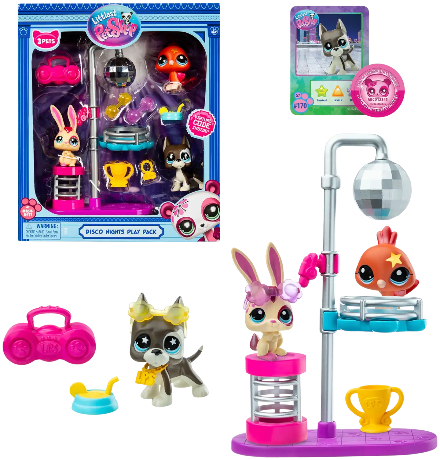 Littlest Pet Shop Disco leikkisetti - 2