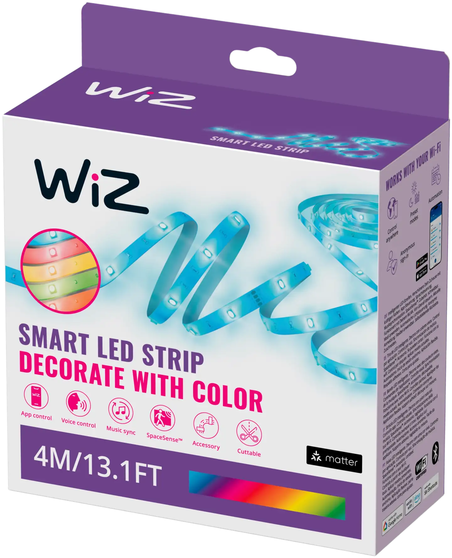 WiZ älyvalonauha LED 4M RGB - 3