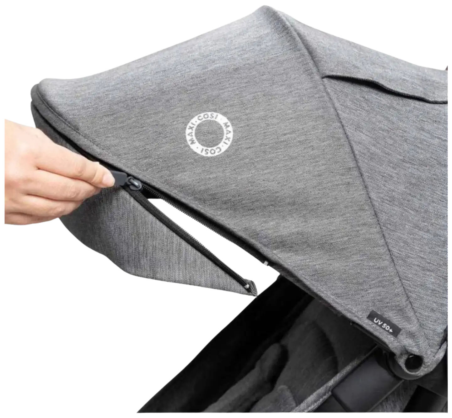 Maxi-Cosi Eva 3 matkarattaat Select Grey lasten turvaistuin - 9