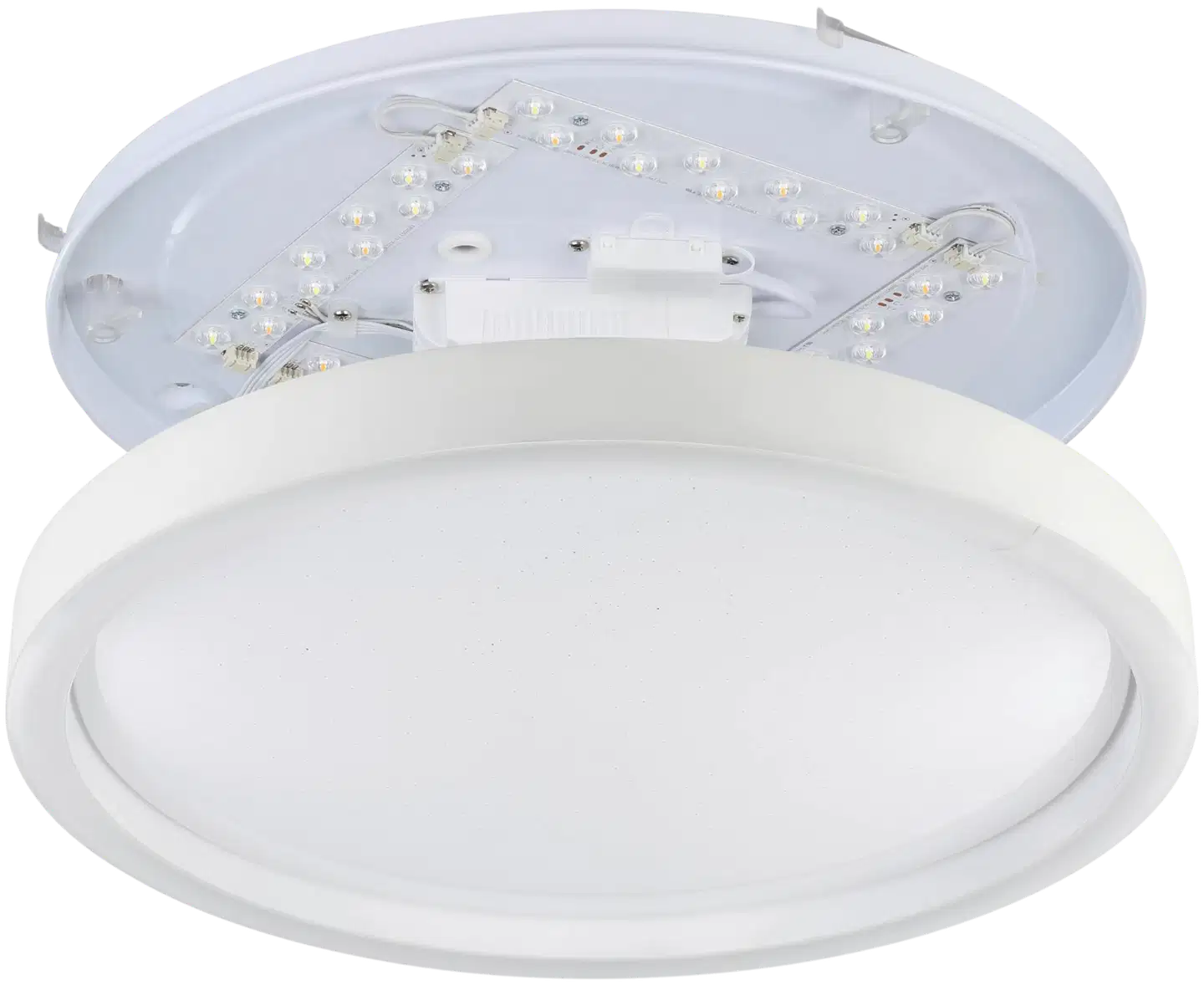 EGLO Plafondi connect.z Montemorelos-z led 17,8W Ø42cm valkoinen, kristalliefekti - 4